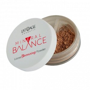 L'atuage Пудра-бронзер Рассыпчатая Минеральная MINERAL BALANCE тон 702