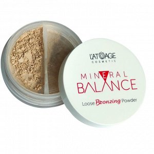 L'atuage Пудра-бронзер Рассыпчатая Минеральная MINERAL BALANCE тон 703