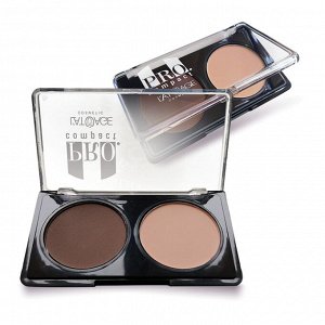 L'atuage Пудра-скульптор компактная PRO COMPACT тон 403 персиковый беж