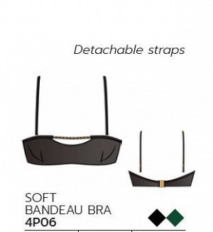 Лиф BANDEAU BRA (справа) зеленый