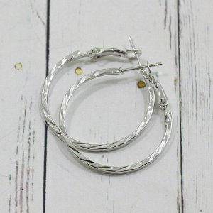 Серьги-кольца (3 см) V57477190750