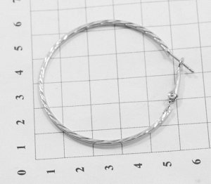 Серьги-кольца (5 см) V57437250760