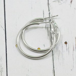 Серьги-кольца (2,5 см)  V16727190750