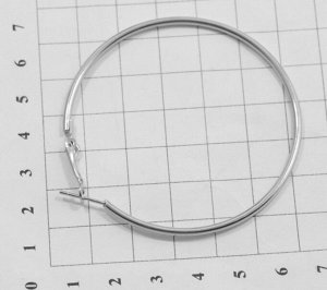 Серьги-кольца (6 см) V57307280770