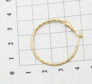 Серьги-кольца (3 см) V53977280795