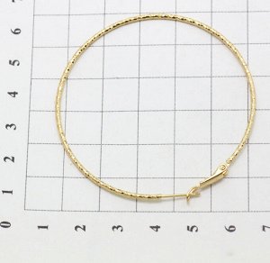 Серьги-кольца  (5,5 см) V538973907130