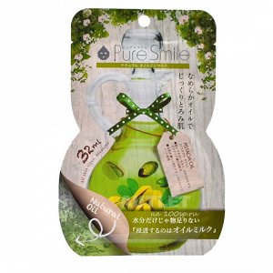 &quot;Pure Smile&quot; &quot;Natural Oil-in-Mask&quot; Смягчающая косметическая маска для лица с фист. маслом, коллагеном и гиалуроновой кислотой