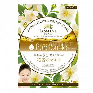 "Pure Smile" "Aroma Flower" Смягчающая маска для лица с маслом жасмина