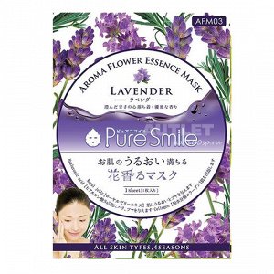 "Pure Smile" "Aroma Flower" Расслабляющая маска для лица с маслом лаванды