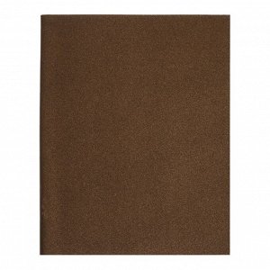 Тетрадь 80 листов в клетку Calligrata VIGO, бумвинил, Soft-touch, блок офсет, коричневый