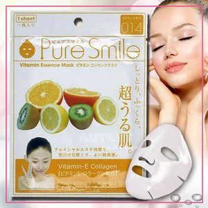 "Pure Smile" "Essence mask" Регенерирующая маска для лица с витаминной эссенцией