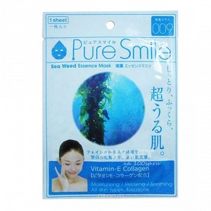 "Pure Smile" "Essence mask" Детокс маска с эссенцией морских водорослей