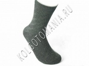 Мужские носки демисезонные с выбитым рисунком