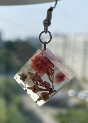 Канцелярия Серьги Ручная работа