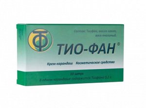 Тиофан Свечи (крем-карандаш) 10 суппозиториев по 0,2 гр