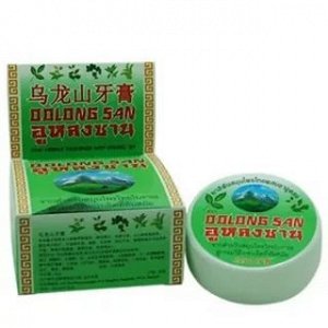 Oolongsan Thai herbal toothpaste КОНЦЕНТРИРОВАННАЯ ЗУБНАЯ ПАСТА В КРУГЛОЙ ПЛАСТИКОВОЙ БАНОЧКЕ