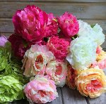 Пёстрые, многоцветные оттенки