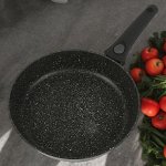 Сковорода 26 см. со съемной ручкой, с многослойным каменным антипригарным покрытием