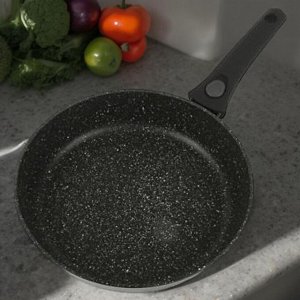 Сковорода 26 см. со съемной ручкой, с многослойным каменным антипригарным покрытием