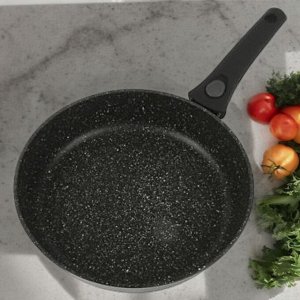Сковорода 26 см. со съемной ручкой, с многослойным каменным антипригарным покрытием