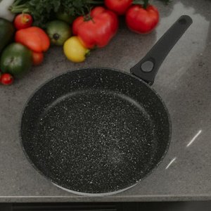 Сковорода 26 см. со съемной ручкой, с многослойным каменным антипригарным покрытием