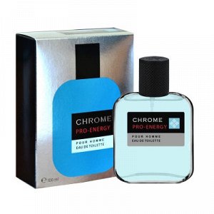 Delta Parfum Pro-Energy Chrome муж 100мл туалетная вода edt _PrP / 24шт / 288202