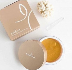 [BeauGreen] Гидрогелевые патчи для глаз с коллагеном и коллоидным золотом Collagen & gold 60 шт