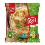Лепешка Roti с зеленым луком (5 шт),, Ризык, 450 г