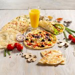 Лепешка Roti с зеленым луком (5 шт),, Ризык, 450 г
