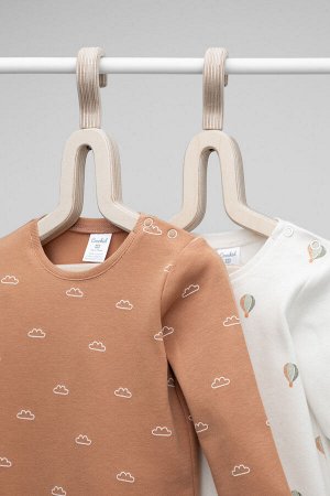 Полукомбинезон(Весна-Лето)+baby (воздушные шары, облачка)