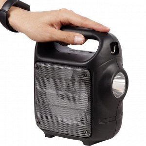 Портативная колонка с LED фонарем Wireless Speaker KTS-1186
