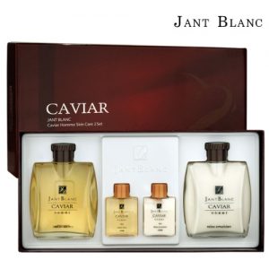 Jant Blanc Набор для мужской кожи ЧЕРНАЯ ИКРА - релакс Caviar Homme Skin Care 2 Set, (Скин/Эмульсия)
