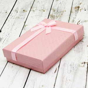 Подарочная коробочка(13*9)(Розовый)