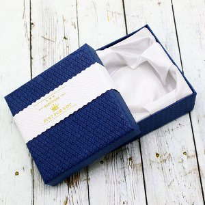 Подарочная коробочка(9*9)(синий)007-5
