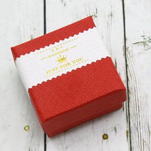 Подарочная коробочка под кольцо(5*5) (красный)0374-65