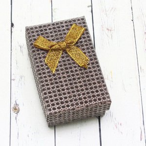 Подарочная коробочка (8*5)(коричневый)003-71