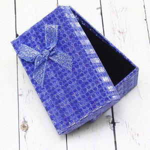 Подарочная коробочка (8*5)(синий)003-66