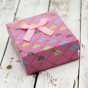 Подарочная коробочка(7*9) (Розовый)002-36