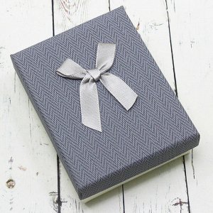 Подарочная коробочка(7*9)(серый)002-33