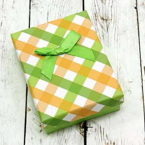 Подарочная коробочка(7*9)(Зеленый)002-25