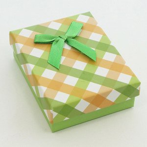 Подарочная коробочка(7*9)(Зеленый)002-25