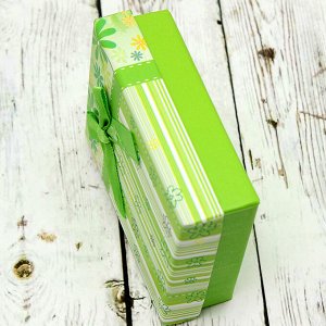 Подарочная коробочка(7*9) (Зеленый) 002-11