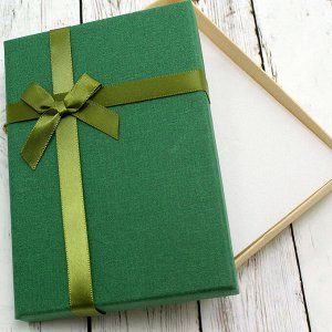 Подарочная коробочка(13*9)(Зеленый)009-11
