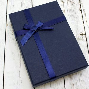 Подарочная коробочка(13*9)(Синий)009-8