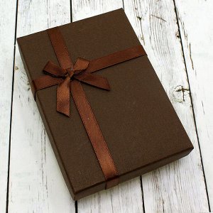 Подарочная коробочка(13*9)(Коричневый)009-12