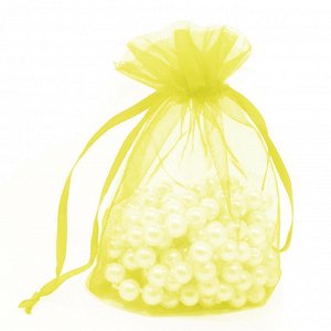 Подарочный мешочек Желтый (9,5*11,5 см)