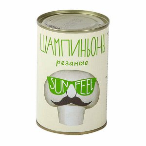 Шампиньоны целые маринов. 425 мл/24, ж/б Sunfeel