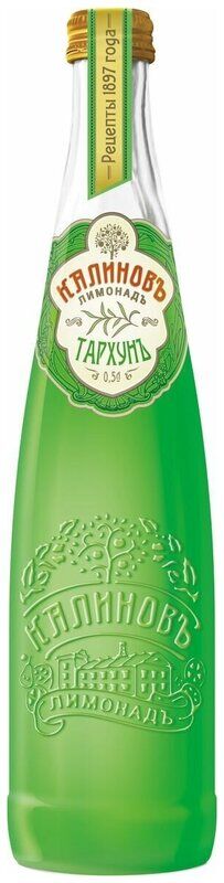 Напиток безалкогольный сильногазированный Калиновъ Лимонадъ Тархун Винтажный 0,5л