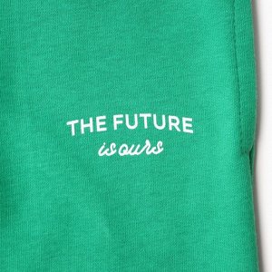 Костюм детский (лонгслив, брюки) KAFTAN Future 34 (122-128), зеленый