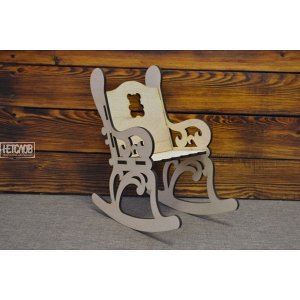 Кукольный стульчик 'Мишка'